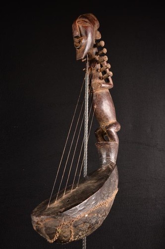 Antica arpa songye africana - antica,