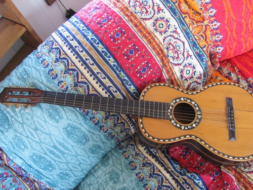 Antica chitarra salotto - chitarra,